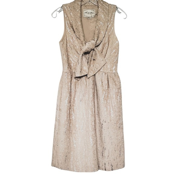Anthropologie Dresses & Skirts - Anthropologie‎ Hunter Dixon Bowtie Jacquard Dress 4